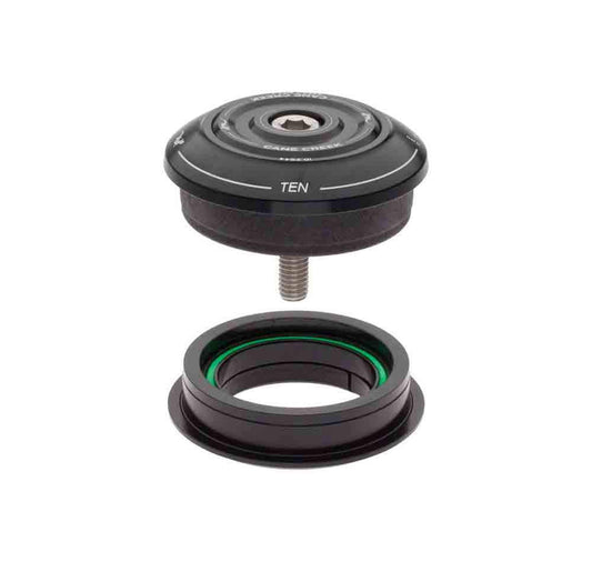 Cane Creek 10 Series, ZS44/28.6mm Upper with Short Top Cover and ZS44/30.0mm Lower, Black